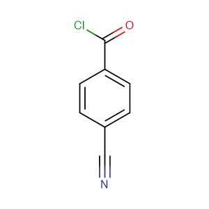 4-cyano-benzoyl chloride,CAS No. 6068-72-0.