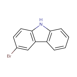 3-Bromo-9H-carbazole,CAS No. 1592-95-6.