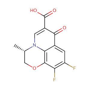 Levofloxacin carboxylic acid,CAS No. 100986-89-8.