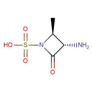 (2S-trans)-3-Amino-2-methyl-4-oxoazetidine-1-sulphonic acid,CAS No. 80082-65-1.