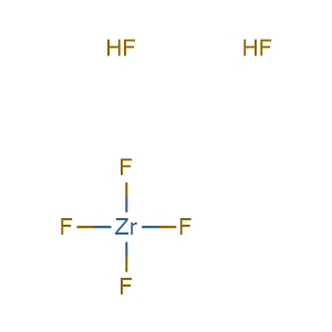 Hexafluorozirconic acid,CAS No. 12021-95-3.