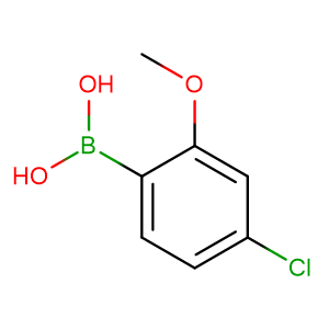 4-Chloro-2-methoxyphenylboronic acid,CAS No. 762287-57-0.
