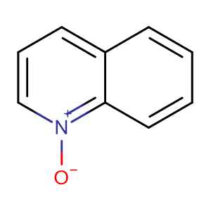 Quinoline 1-oxide,CAS No. 1613-37-2.
