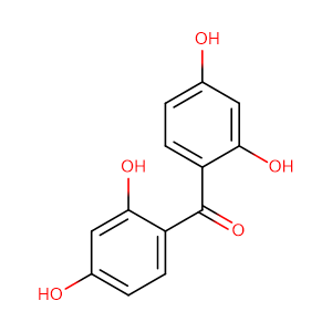 2,2',4,4'-Tetrahydroxybenzophenone,CAS No. 131-55-5.