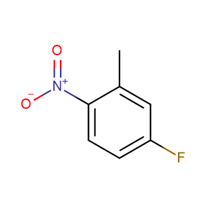 4-Fluoro-2-methyl-1-nitrobenzene,CAS No. 446-33-3.