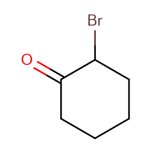 2-Bromo-cyclohexanone,CAS No. 822-85-5.