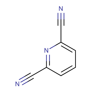 2,6-Pyridinedicarbonitrile,CAS No. 2893-33-6.