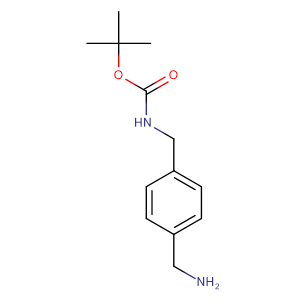 1-(N-Boc-aminomethyl)-4-(aminomethyl)benzene,CAS No. 108468-00-4.