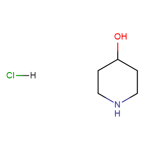 Piperidin-4-ol hydrochloride,CAS No. 5382-17-2.