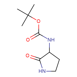 tert-butyl 2-oxopyrrolidin-3-ylcarbamate,CAS No. 99780-97-9.