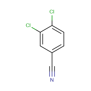 3,4-Dichlorobenzonitrile,CAS No. 6574-99-8.