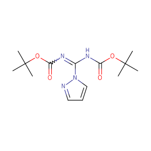 tert-Butyl [(Boc-amino)(1H-pyrazol-1-yl)methylene]carbamate,CAS No. 152120-54-2.