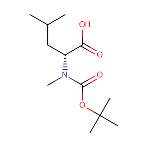 Boc-N-methyl-D-leucine,CAS No. 89536-84-5.