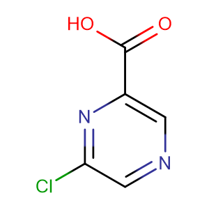 6-Chloropyrazine-2-carboxylic acid,CAS No. 23688-89-3.