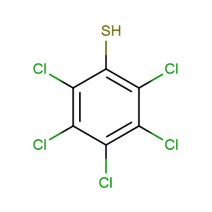 Pentachlorothiophenol,CAS No. 133-49-3.