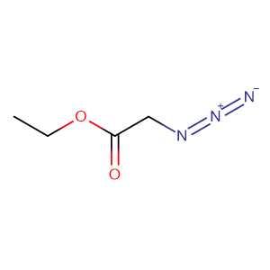 ethyl 2-azidoacetate,CAS No. 637-81-0.