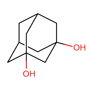 1,3-Dihydroxyadamantane,CAS No. 5001-18-3.