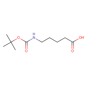Boc-5-aminopentanoic acid,CAS No. 27219-07-4.