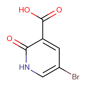 5-Bromo-2-hydroxynicotinic acid,CAS No. 104612-36-4.