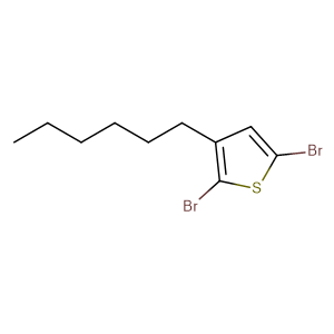 2,5-Dibromo-3-hexylthiophene,CAS No. 116971-11-0.