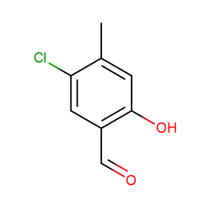 5-Chloro-2-hydroxy-4-methyl-benzaldehyde,CAS No. 3328-68-5.