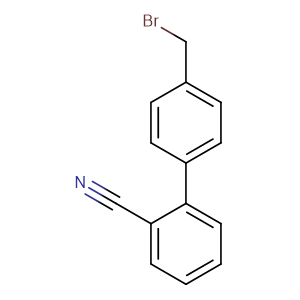 4-Bromomethyl-2-cyanobiphenyl,CAS No. 114772-54-2.