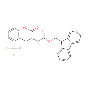 Fmoc-2-Trifluoromethyl-D-Phenylalanine,CAS No. 352523-15-0.