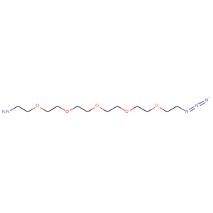 17-Azido-3,6,9,12,15-pentaoxaheptadecan-1-amine,CAS No. 516493-93-9.