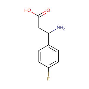 3-Amino-3-(4-fluorophenyl)propanoic acid,CAS No. 325-89-3.