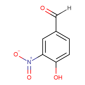 4-Hydroxy-3-nitrobenzaldehyde,CAS No. 3011-34-5.