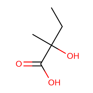 2-Hydroxy-2-methylbutyric acid,CAS No. 3739-30-8.