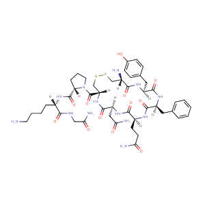 Lypressin,CAS No. 50-57-7.