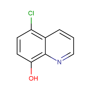 5-Chloroquinolin-8-ol,CAS No. 130-16-5.