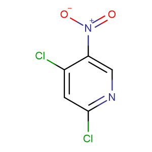 2,4-Dichloro-5-nitropyridine,CAS No. 4487-56-3.
