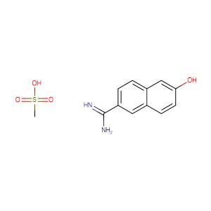 6-Amidino-2-naphthol methanesulfonate,CAS No. 82957-06-0.