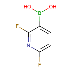 2,6-Difluoropyridine-3-boronic acid,CAS No. 136466-94-9.
