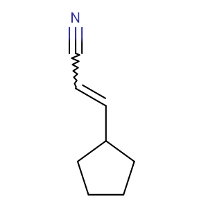 3-Cyclopentylacrylonitrile,CAS No. 591769-05-0.