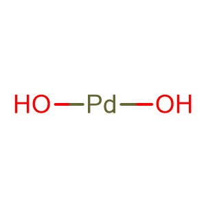 Palladium(II) hydroxide,CAS No. 12135-22-7.