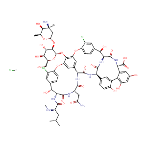 Vancomycin hydrochloride,CAS No. 1404-93-9.