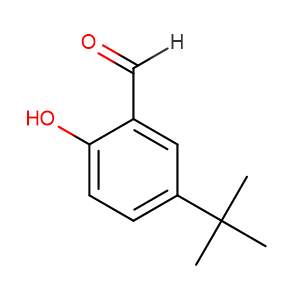 5-(tert-Butyl)-2-hydroxybenzaldehyde,CAS No. 2725-53-3.