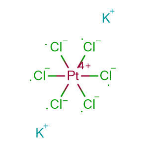 Potassium chloroplatinate,CAS No. 16921-30-5.