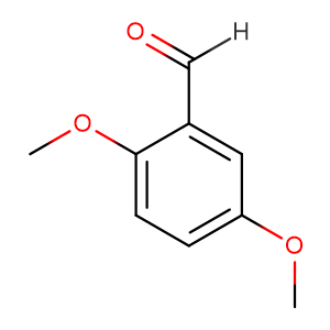 2,5-Dimethoxybenzaldehyde,CAS No. 93-02-7.