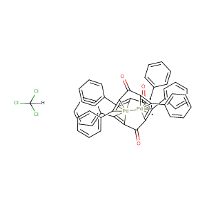 tris(dibenzylideneacetone)dipalladium(0) chloroform complex,CAS No. 52522-40-4.