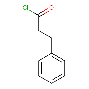 Hydrocinnamoyl chloride,CAS No. 645-45-4.