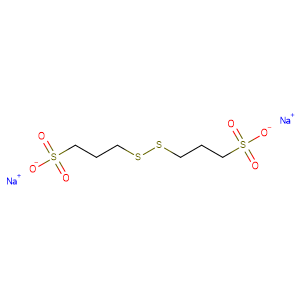 Bis-(sodium sulfopropyl)-disulfide,CAS No. 27206-35-5.