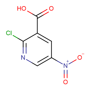 2-Chloro-5-nitronicotinic acid,CAS No. 42959-38-6.