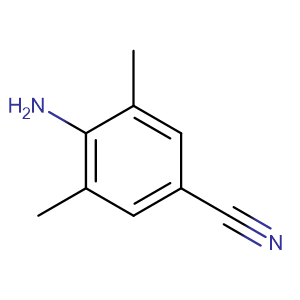 4-Amino-3,5-dimethyl-benzonitrile,CAS No. 74896-24-5.