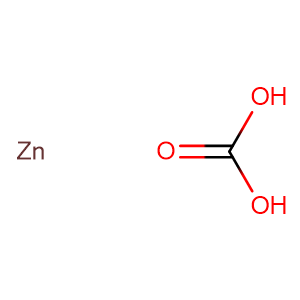Zinc carbonate,CAS No. 3486-35-9.