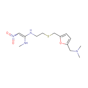 Ranitidine,CAS No. 66357-35-5.