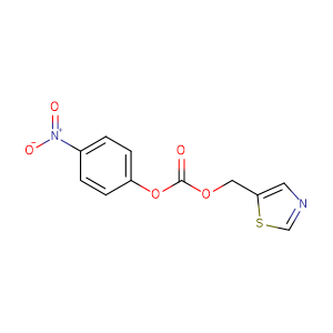 ((5-Thiazolyl)methyl)-(4-nitrophenyl)carbonate,CAS No. 144163-97-3.